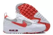 air max 90 futura nike pas cher white red fd9865-100